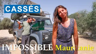 Un territoire hostile, on abandonne notre itinéraire architectural. MAURITANIE - T. AFRIQUE ep. 12