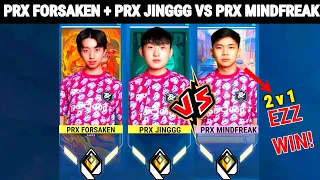 PRX f0rsakeN & PRX Jinggg Matched Against PRX Mindfreak in Radiant Immortal Lobby Ranked | Valorant