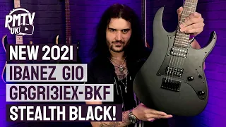 New For 2021 - Ibanez GIO GRGR131EX-BKF - A Stealthy, Sleek, Super Affordable Guitar! Review & Demo