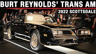 SOLD! Burt Reynolds' 1977 Pontiac Firebird Trans Am SE - BARRETT-JACKSON 2022 SCOTTSDALE AUCTION