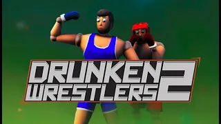 играем в drunken wrestlers 2