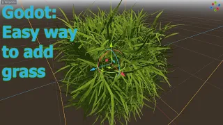 Godot 4 Tutorial: Easy way to add grass