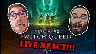 Destiny Witch Queen Reveal! (Live Reaction) | Full Showcase New Weapons | Season 15