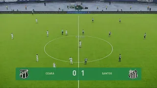 * Segunda rodada do Campeonato Brasileiro * | Santos enfrenta o Ceará fora de casa |