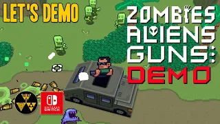 "Stop tailgating me!" Zombies, Aliens and Guns Demo