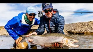 Jurassic Lake Lodge - Fly Fishing Lago Strobel (12 Years after our first video there)