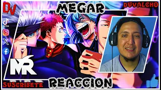 REACCION - RAP DE SHIBUYA (Jujutsu Kaisen) - Hechiceros vs Maldiciones - MEGAR