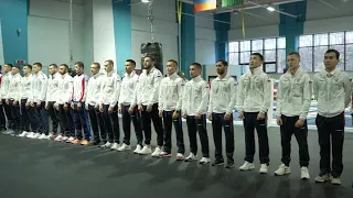 Сборы мужской национальной команды в Сочи перед международным турниром в Марокко