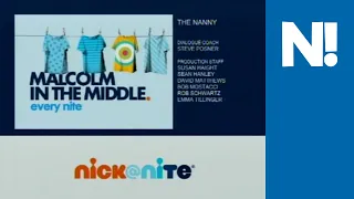 Nick@Nite The Nanny Split Screen Credits (September 28, 2009)