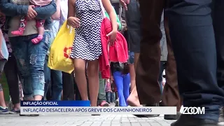 09-08-2018 - INFLAÇÃO DESACELERA APÓS GREVE DOS CAMINHONEIROS - ZOOM TV JORNAL