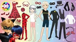 Miraculous Ladybug and Cat Noir fashion ideas for Magic Show - cartoons