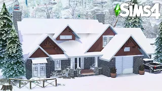 Chilly Colorado // The Sims 4 Speed Build: State Series