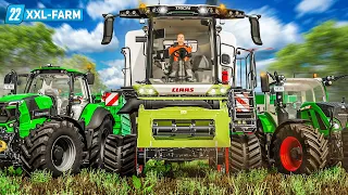 LS22 XXL Farm #28: Gute Ernte: Von der Hirse zum Raps mit großem Gerät! | FARMING SIMULATOR 22