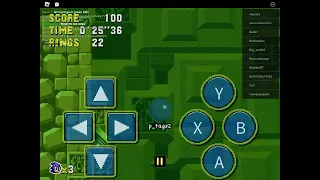 Playing My Level: Labyrinth Area Zone (Classic Sonic Simulator)