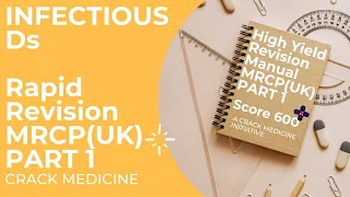 Infectious Diseases | Rapid Revision | MRCP(UK) Part 1 | Crack Medicine