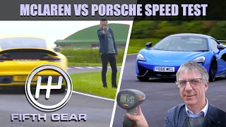 Mclaren 570S VS Porsche 911 - Speed Test | Fifth Gear