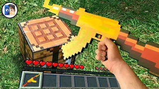 Minecraft in Real Life POV 創世神第一人稱真人版 Realistic Minecraft RTX Texture Pack minecraft en la vida real