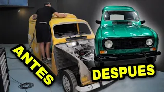 ✅ REBUILD ✅ Cambio Radical a Renault 4l en 10 Minutos