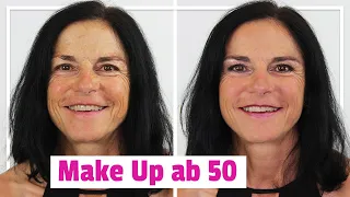 Make Up ab 50 – braune Augen schminken