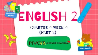 ENGLISH 2 Q4 W4 PART 2 (DEMONSTRATIVE PRONOUN)