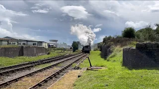 FR No 20 and no 3 racing on the Blaenavon railway ￼