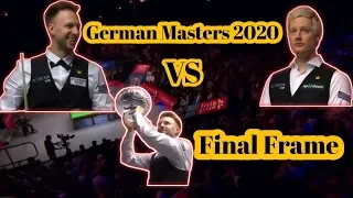 Final Frame!! German Masters 2020 Judd trump vs Neil Robertson Session 2