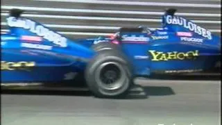 F1 Austrian GP 2000 Jean Alesi Nick Heidfeld Collision