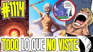 🕵️‍♂️LOS DETALLES que TE PERDISTE de ONE PIECE 1114 - Análisis MagaOne Piece 1114