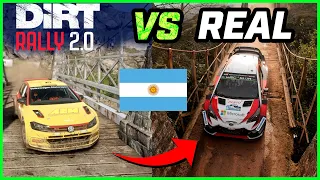 VIDEOJUEGOS VS VIDA REAL #3 | DIRT RALLY 2.0 vs rally Argentina | Condor Copina