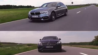 BMW Blog Romania - Test Mercedes-Benz E400 4MATIC vs BMW 540i xDrive