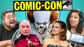 Adults React To 10 Comic-Con Trailers 2019