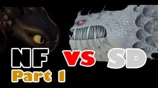 Night Fury vs Screaming Death [1/4] | SPORE