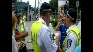 Неадекватне поводження ДАІ у Донецьку 15.06.12.avi