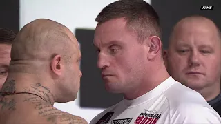 FAME 12: FACE TO FACE I WAŻENIE PRZED WALKĄ KRZYSZTOF RADZIKOWSKI VS PIOTR "BESTIA" PIECHOWIAK