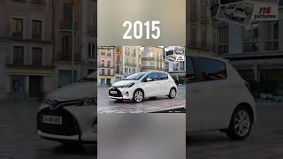 Evolution of Toyota Yaris (1999~2023) #short