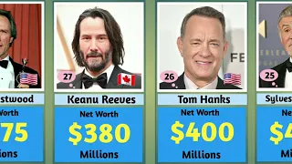 Silver Screen Wealth: The World's Top 50 Richest Actors