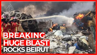 Hundreds wounded as huge blast rips through Lebanon's Beirut