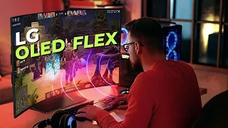 LG OLED Flex 42in Bendable Gaming TV | The Best Gaming Monitor with Flexible Curvature