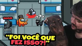 🤣🐶GAULES BOTOU A CULPA NO RATÃO JOGANDO DE IMPOSTOR NO AMONG US! AGORA ELE FOI LONGE DEMAIS!