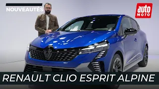 Nouvelle Renault Clio Esprit Alpine (2023) : premier contact avec la citadine française