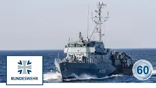 60 Sekunden Bundeswehr: Minenjagdboot Weilheim