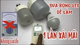 Guide to Repairing Broken Led Bulbs || Super simple