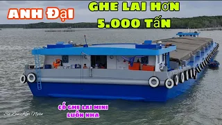 Chuyến hàng thiếu tải (tập2). Ra tới Vũng Tàu gặp 2 Sà Lan anh chị Đại 4000 và Ghe Lai 5.600 tấn.