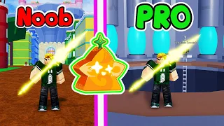 Noob To Pro BUT, As A Light User in Blox Fruits! (part 2)