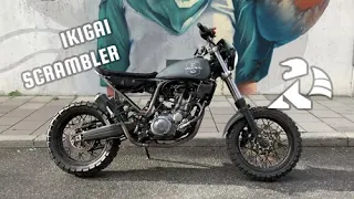 Scrambler build yamaha xt660x 2009   PM-E07 "Ikigai"