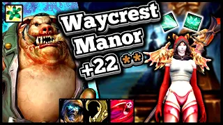 Green Build | +22 Waycrest Manor ( 2chest ) Preservation Evoker PUG | Season 3 Dragonflight Mythic+