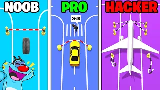 NOOB vs PRO vs HACKER | In Rope Savior | With Oggy And Jack | Rock Indian Gamer |