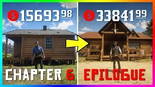 How To Keep ALL Of Your Money Going From Chapter 6 To The Epilogue In Red Dead Redemption 2! (RDR2)