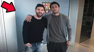 Messi faz homenagem emocionante na despedida de Neymar !