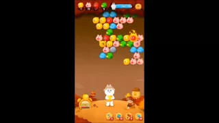 LINE バブル2　STAGE 325　黄金コニー　Golden Cony　LINE BUBBLE 2